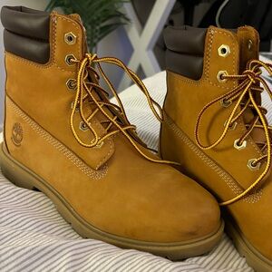 Timberland Women’s Linden Woods Medium/Wide Waterproof Work Boot - WHEAT